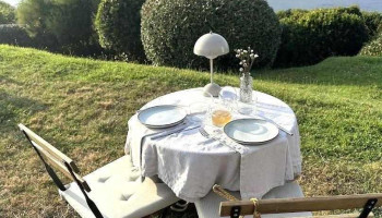 Table d’été de la Villa Anvers - Guéthary