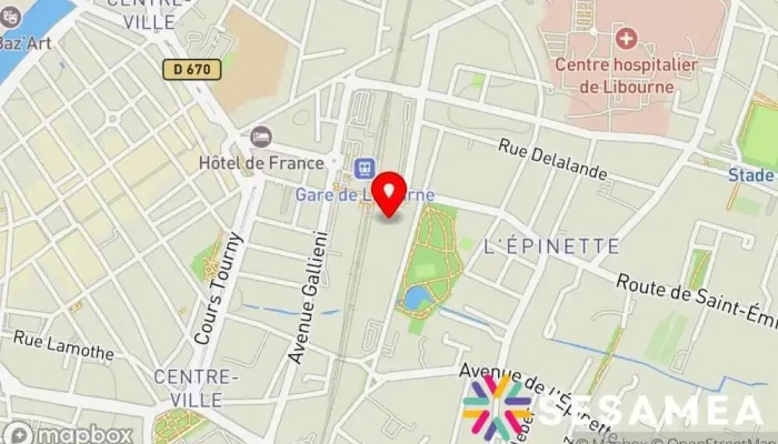 Au Bureau -  Carte - Libourne