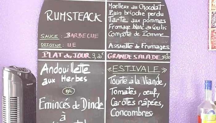 Au P Tit Resto -  Menu - Niort