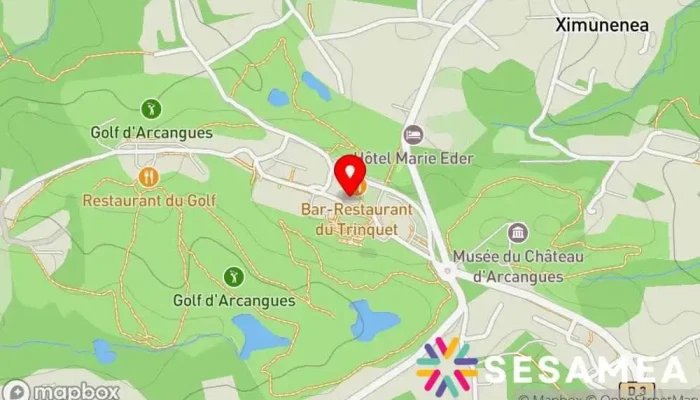 Auberge Dachtal   Changement De Proprietaire Carte - Arcangues