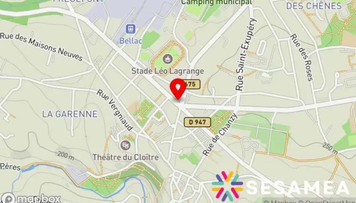 Auberge Du Cheval Blanc -  Carte - Bellac