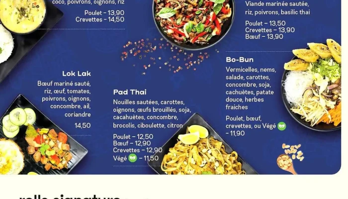 Bento Sushi Thai Restaurant Japonais Et Thailandais A Bayonne Menu - Bayonne