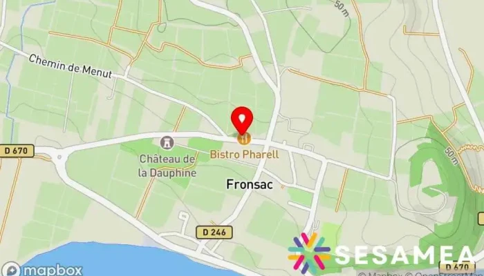 Bistro Pharell -  Carte - Fronsac