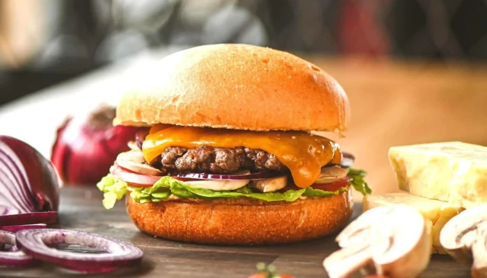 Brut Butcher -    Le Fast Food Du Boucher Hamburger - Chauray