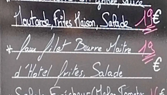 Cafe Du Theatre Menu - Bayonne