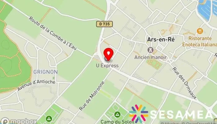 Camion Pizza Ars En Re U Express Carte - Ars-en-ré