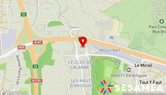 Campanile Bordeaux Est -    Artigues Carte - Artigues-près-bordeaux