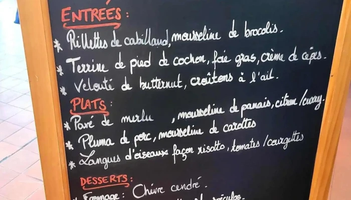 Cantine Du Musee Menu - Bayonne