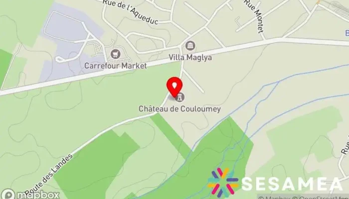 Chateau Couloumey   Domaines De La Parrhesia Carte - Beautiran