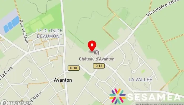 Chateau Davanton Carte - Avanton