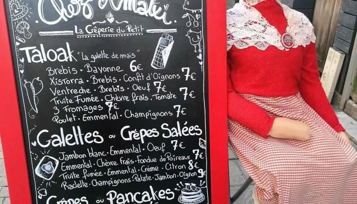 Chez Amatxi -  Menu - Bayonne