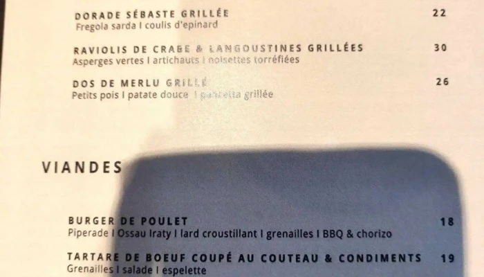 Cuisine Comptoir Et Compagnie -  Menu - Niort