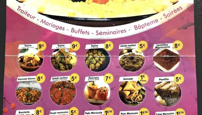 Cuisine Orientale Haddouma -  Menu - Ludon-médoc