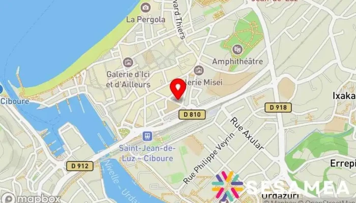 Etxe Nami -  Carte - Saint-jean-de-luz