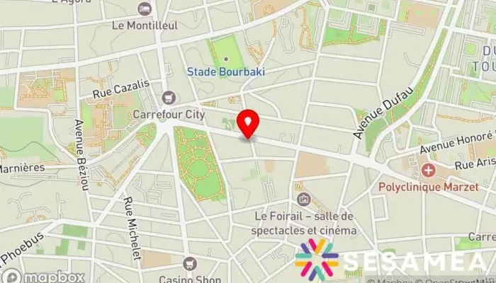 carte de Goût d’orient Restaurant libanais à Pau