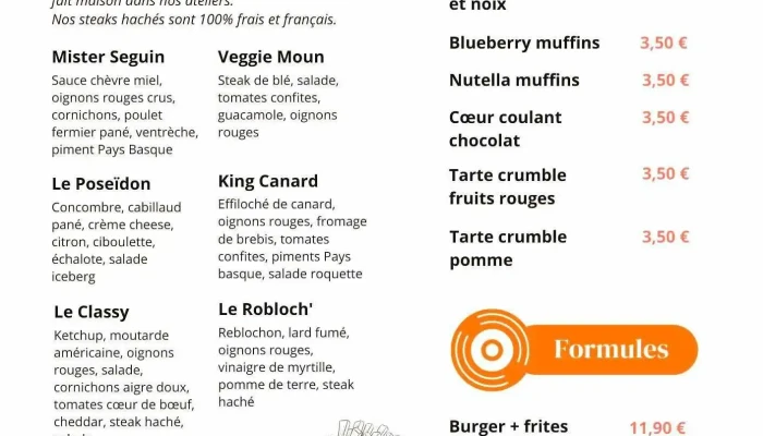 Grand Moun Saveurs -  Menu - Saint-pierre-du-mont