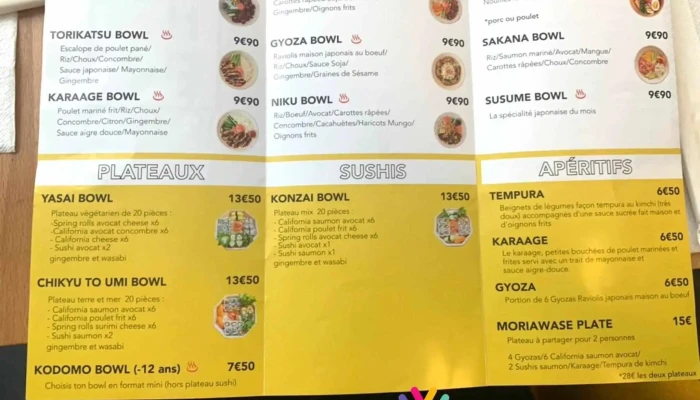 Hobo Bayonne -  Menu - Bayonne