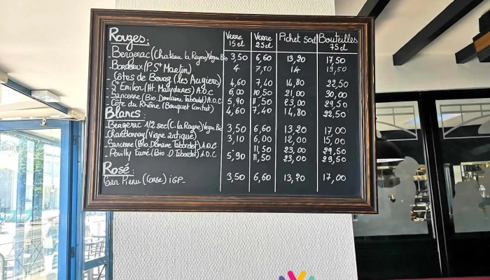 Hotel Bar Brasserie Lescale Menu - Bergerac