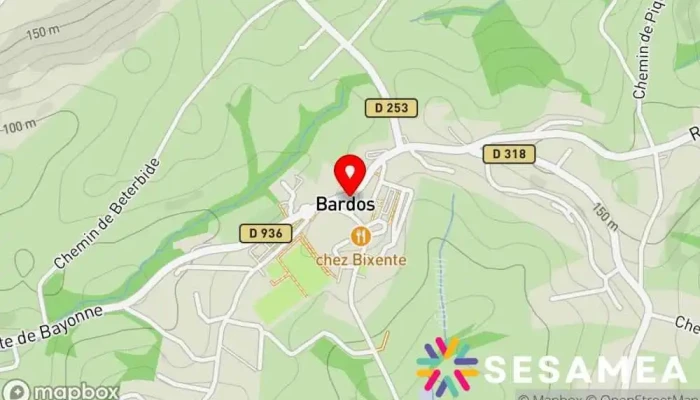 Hotel Restaurant Bar Chez Odile Carte - Bardos