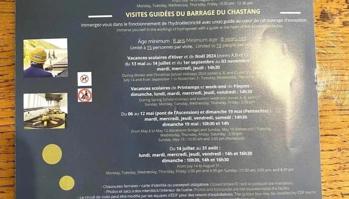L Auberge Des Gabariers Menu - Argentat-sur-dordogne
