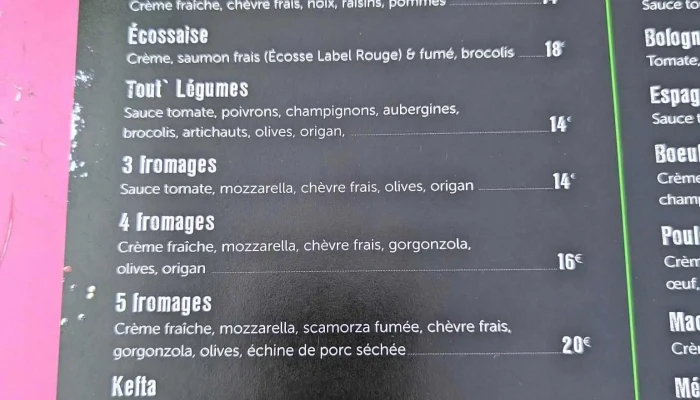 La Bonne Pate -  Menu - Macau