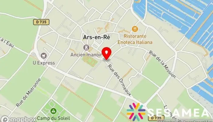 La Bouche Rit -  Carte - Ars-en-ré