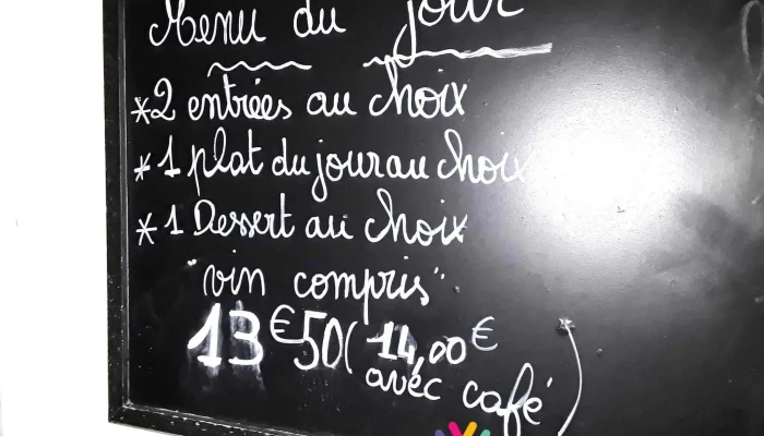 La Brasserie Du Marche Menu - Bassens