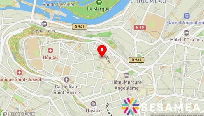 carte de La Dolce Vita Restaurant italien à Angoulême