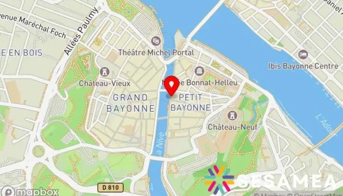 La Grange -  Carte - Bayonne