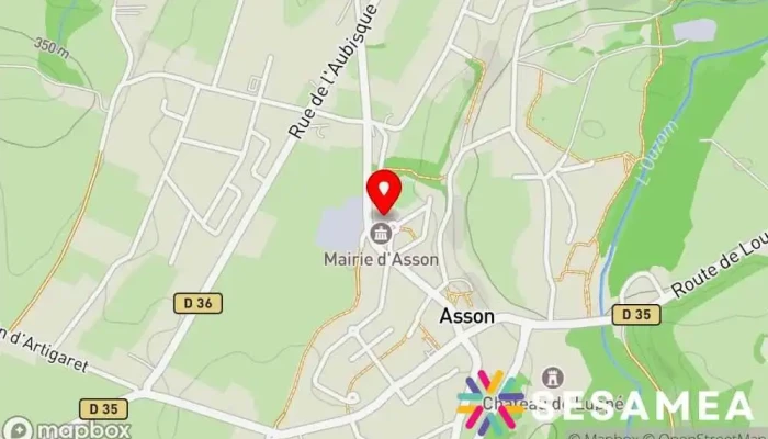 La Pizzs Du Clos Carte - Asson