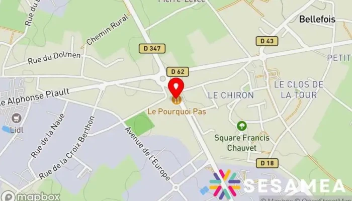 La Rencontre -  Carte - Neuville-de-poitou