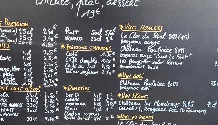 La Table Des Gastronhome Promotion - Bergerac