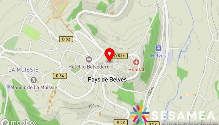 La Table Du Boudoir -  Carte - Pays De Belvès