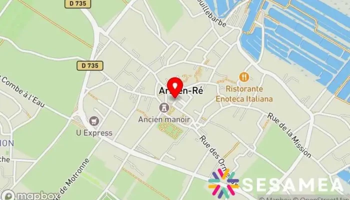 La Tour Du Senechal Carte - Ars-en-ré