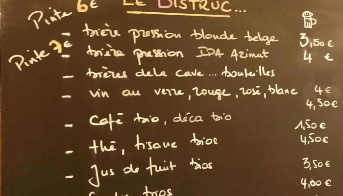 Le Bistruc -  Menu - Lormont