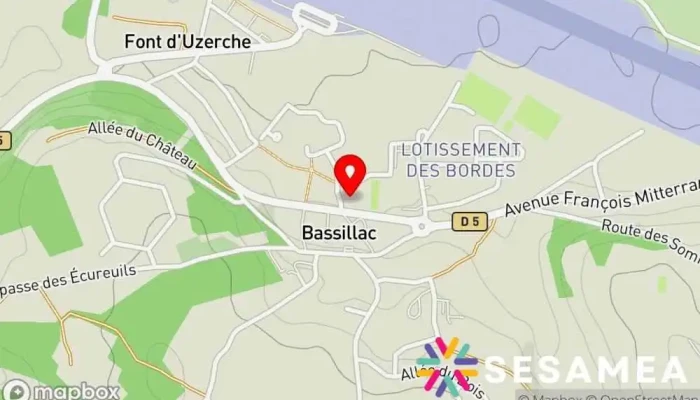 Le Brabant -  Carte - Bassillac Et Auberoche