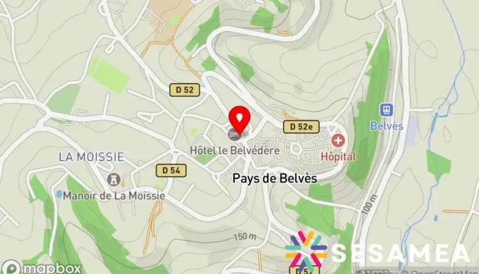 Le Home -  Carte - Pays De Belvès