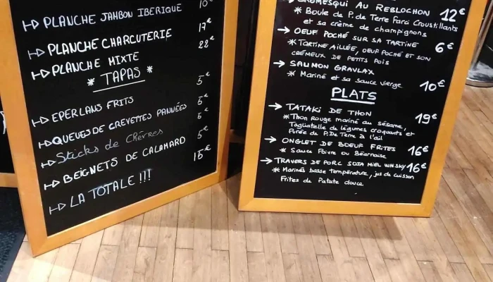 Le Hyde -  Menu - Bessines