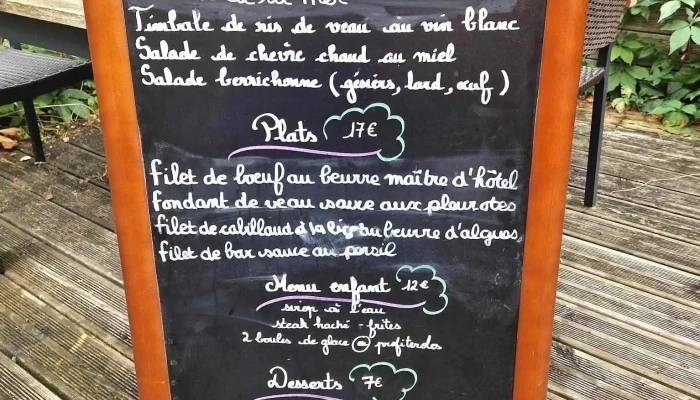 Le Petit Roy -  Menu - Le Menoux