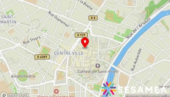 Le Petrocore Carte - Périgueux