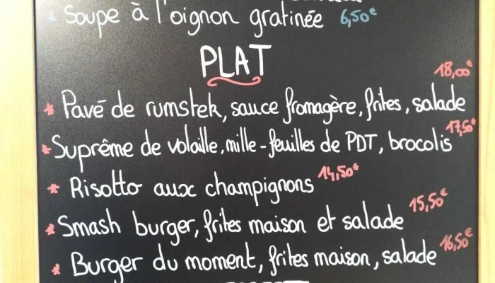 Le Ptit Bouchon Restaurant Menu - Beauvoir-sur-niort