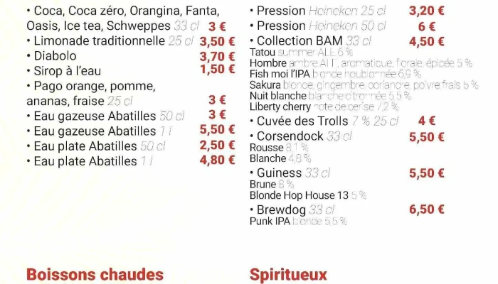 Le Rotisseur De Notre Dame Menu - Bergerac