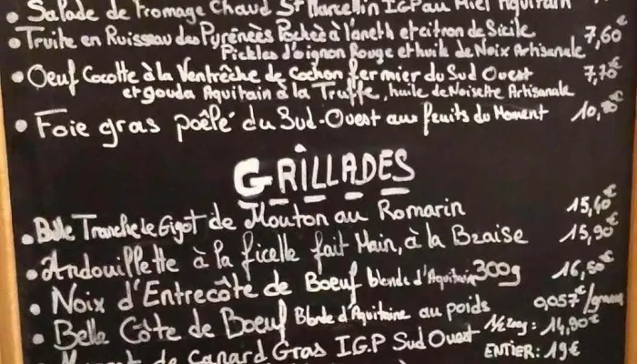 Lelysee Bar   Tabac Menu - Berson
