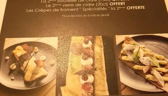 Les Petites Bretonnes -  Menu - Niort