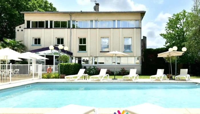 Logis Hotel Restaurant Ludik Exterieur - Bergerac