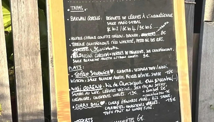 Matahari Food Caravan -  Menu - Ars-en-ré