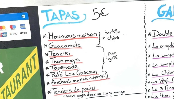 Moons Truck Menu - Arès