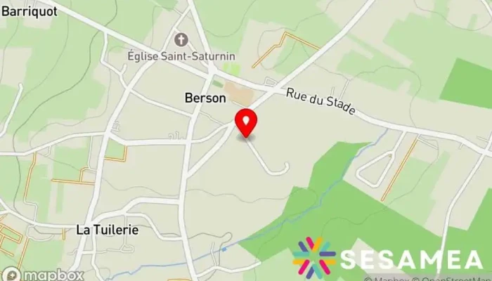 Mr Dicharry Olivier -  Carte - Berson