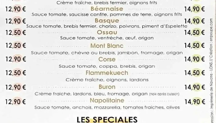 Pizz'à Matéo - 64110 Jurançon