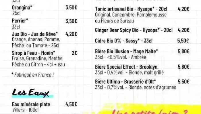 Planet90 Menu - Aubusson
